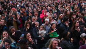 Thousands Of Melburnians With Kazoos Gather At Federation Square