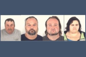 The mugshots of four people charged with rape in Columbus