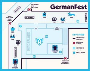 Map for GermanFest 2023