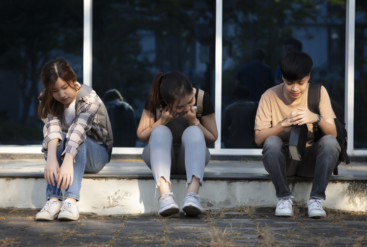 Worried youth unprepared for test