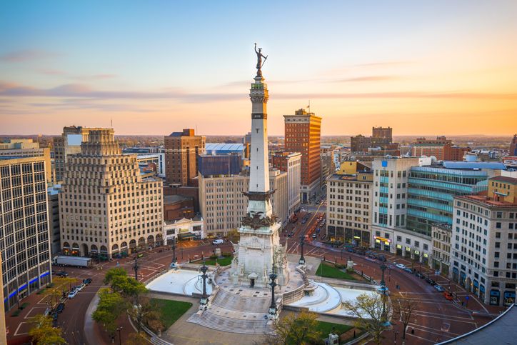 Downtown Monument Circle