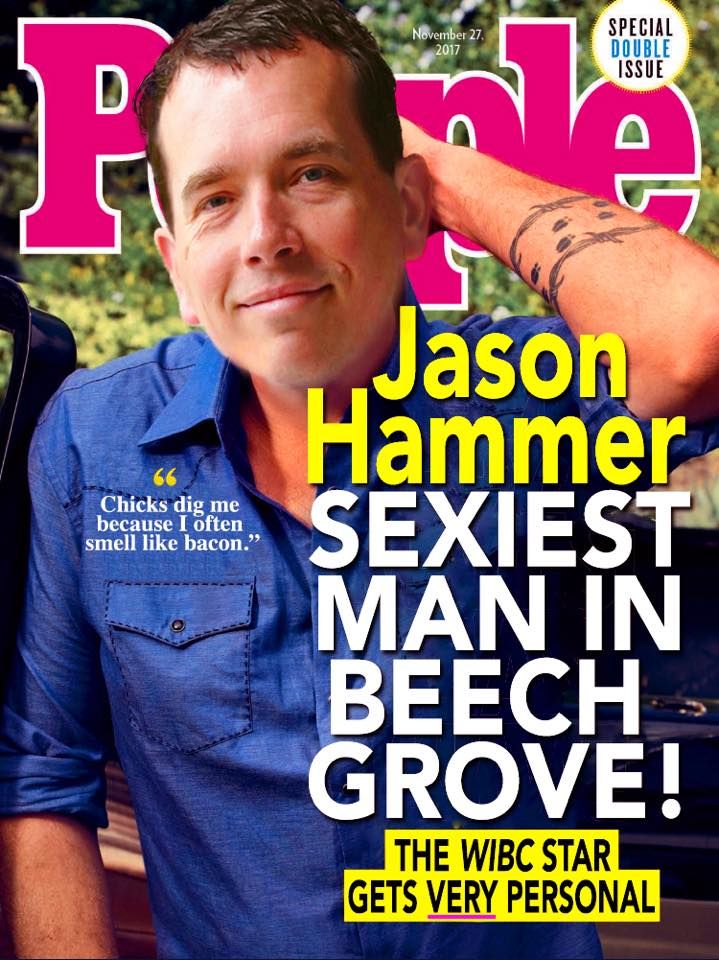 Jason Hammer was named “Sexiest Man in Beech Grove!”