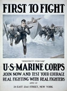 U.S. Marine Corps recruiting poster