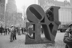 Love Sculpture On Fifth Avenue