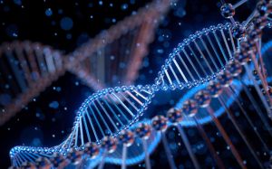 DNA strands scientific research modern medicine molecule
