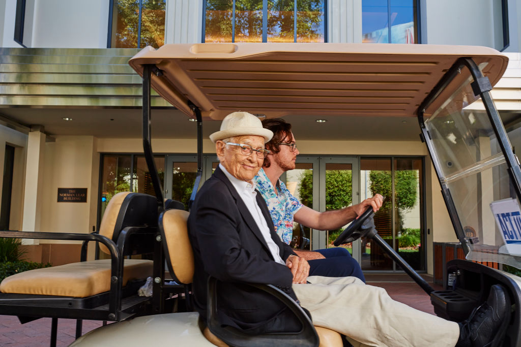 Norman Lear photographed on the Sony Lot - 13 August 2019