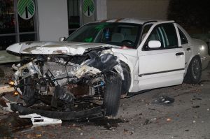 Image of Crashed Car