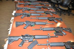 Guns Recovered From FBI Arrest