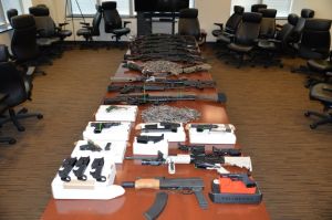 Guns Recovered From FBI Arrest