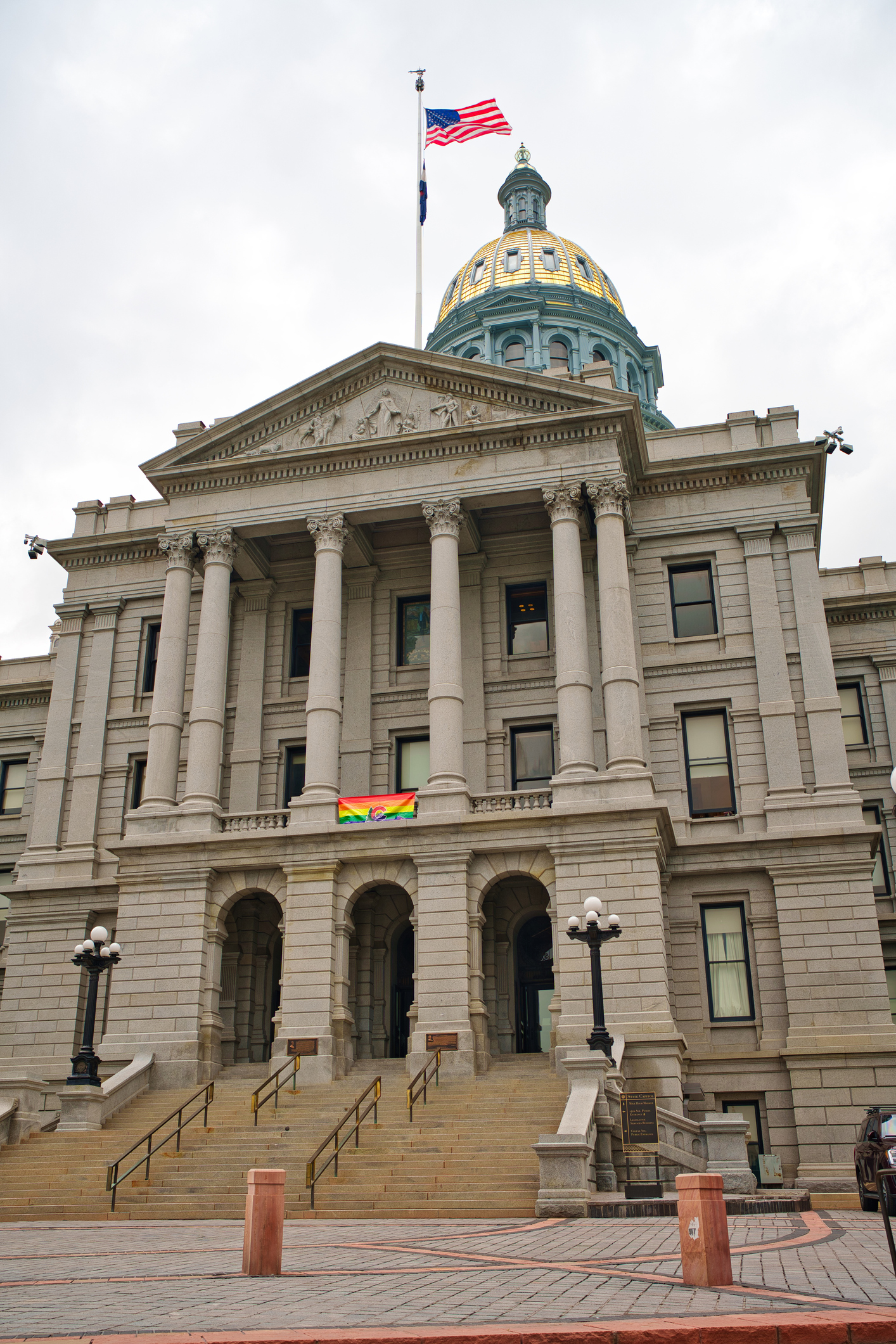 Colorado state capitol building in Denver