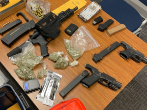 Two Arrests, Guns Seized