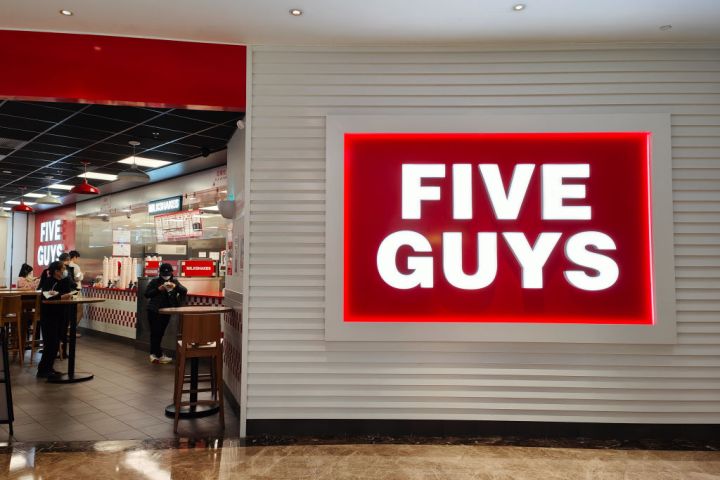 Five Guys - 1,350 Locations
