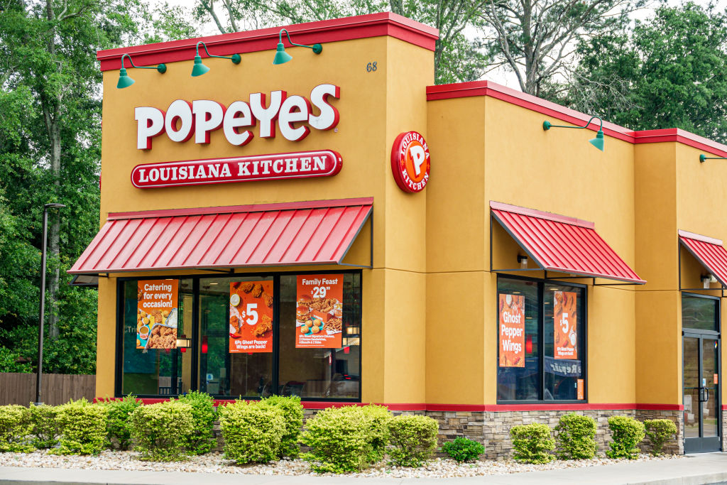 Hazelhurst, Georgia, Popeyes Louisiana Kitchen fast food