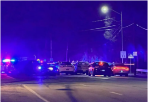 IMPD Vehicles on Lafayette Rd