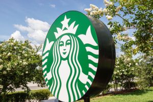 Viera Florida, Starbucks Coffee, giant logo