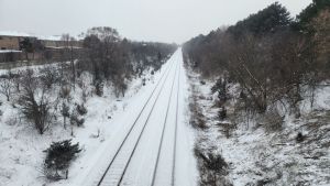Frigid Temperatures And Snowy Weather Continue In Toronto