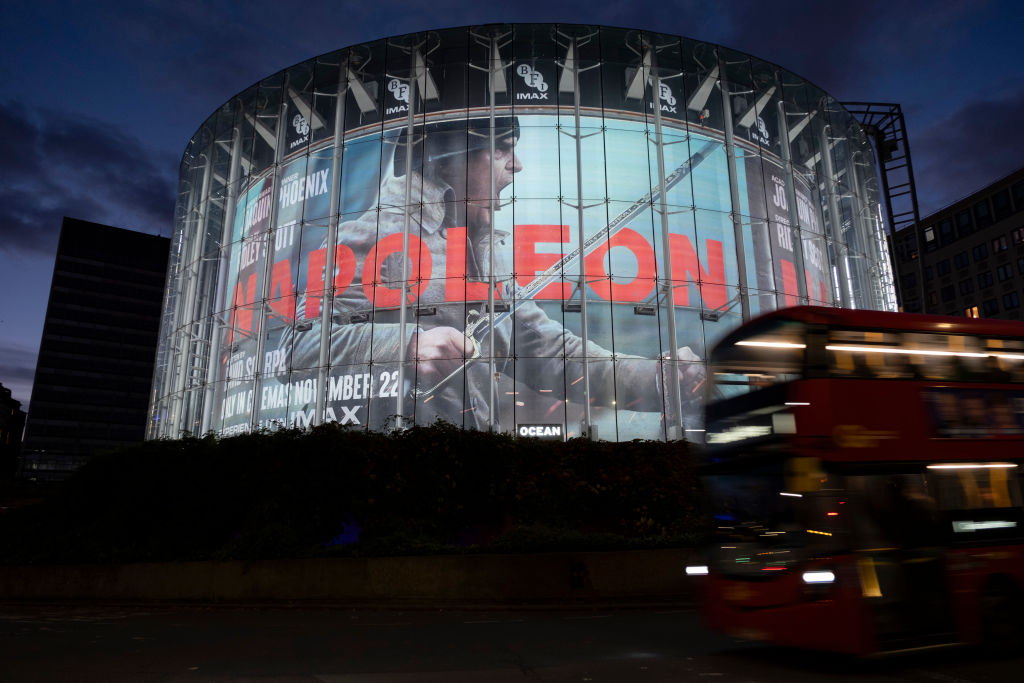 Imax Napoleon Advert In London