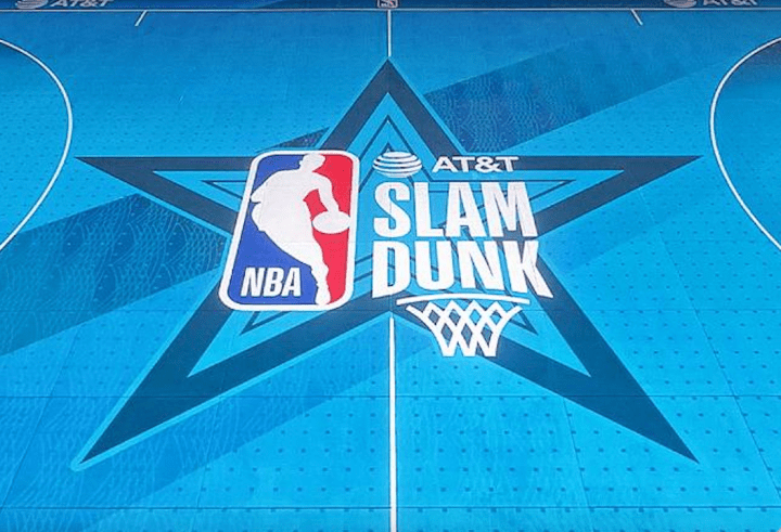 Court For AT&T Slam Dunk Competition