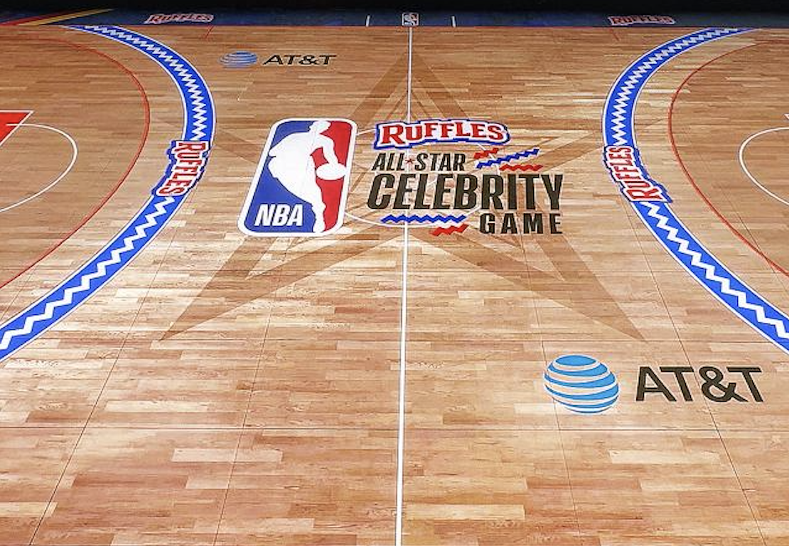 Court For All-Star Celebrity Game