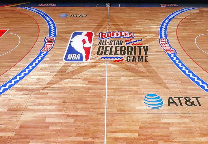 Court For All-Star Celebrity Game
