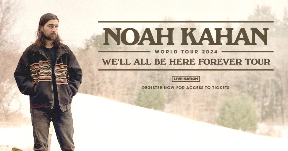Noah Kahan Tour Announcement Poster