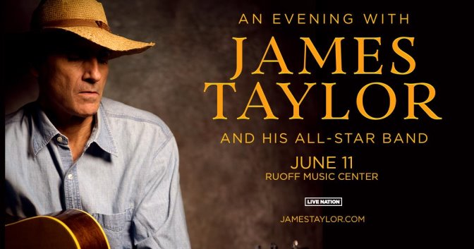 James Taylor Tour Announcement Poster