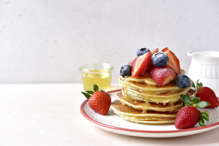 Lemon Buttermilk Pancakes - Conner's Kitchen + Bar - Indianapolis