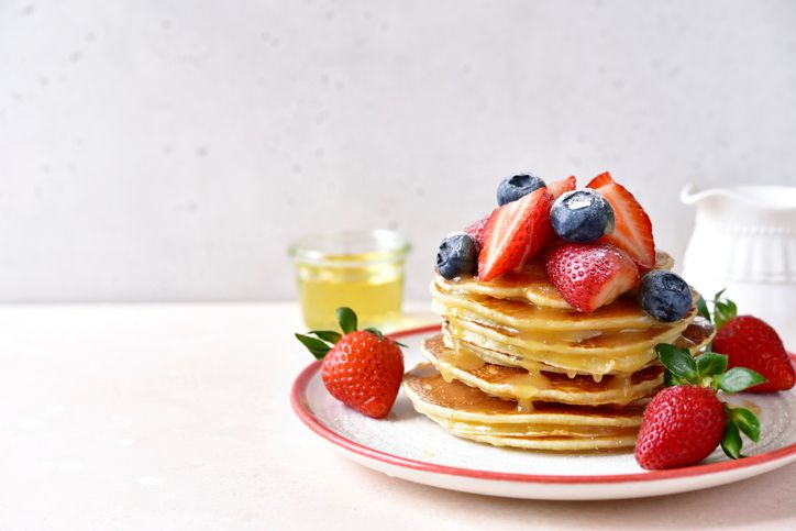 Lemon Buttermilk Pancakes - Conner's Kitchen + Bar - Indianapolis