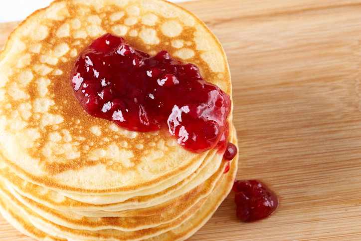 Sweet Cream Pancakes - Ginger's Cafe - Noblesville