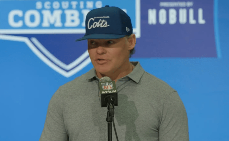 Chris Ballard NFL Combine 2024