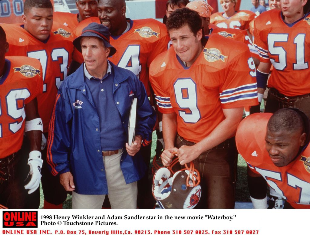 "The Waterboy" Movie Prop-Mud Dawgs football helmet