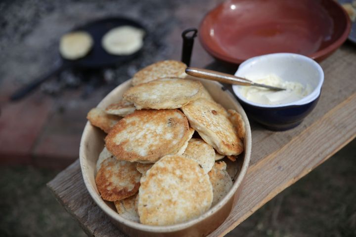 George Washington: Hoecakes