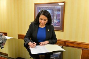 State Sen Carrasco Signs Bill