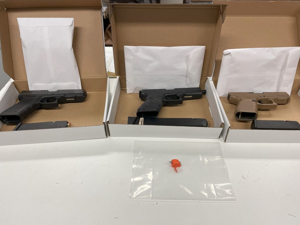 All Three Guns Seized by Greenfield PD