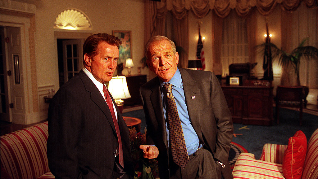 022257.CA.0104.Spencer.3.CK. John Spencer, actor, has taken on the daunting task of playing a major