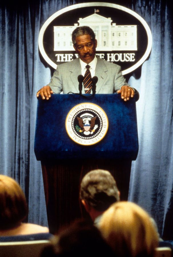 Morgan Freeman In 'Deep Impact'