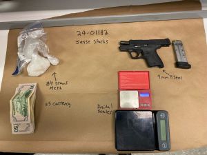 Evidence from Sparks arrest