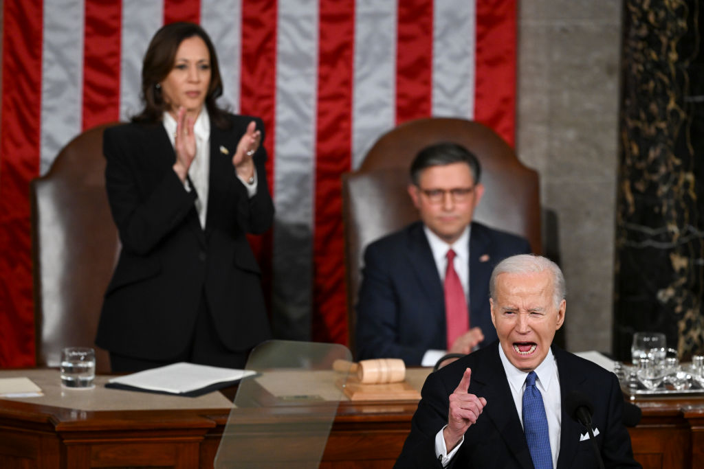 The SOTU and the quick polling and it's just like I said: The SOTU doesn't move the needle for Biden