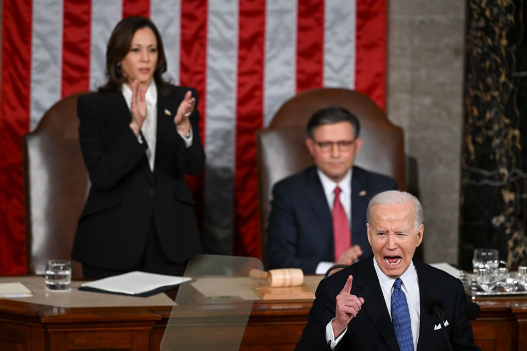 The SOTU and the quick polling and it's just like I said: The SOTU doesn't move the needle for Biden