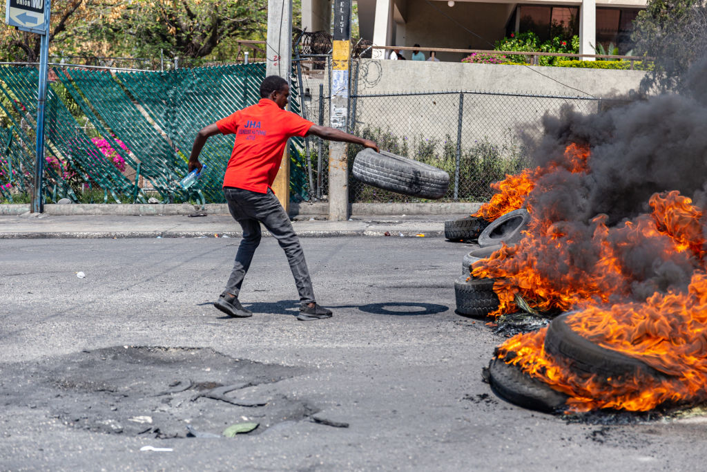 Haiti is in a total state of unrest