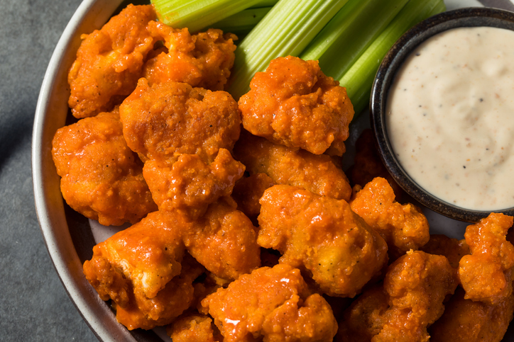 Homemade Fried Boneless Buffalo Chicken Wings,United States,USA