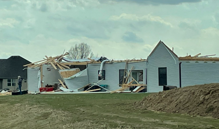 Roof of Home Ripped Off