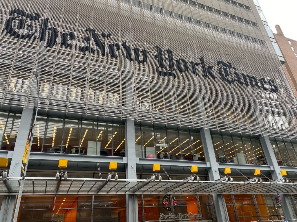 Is the NY Times admitting the deep state is real? -
