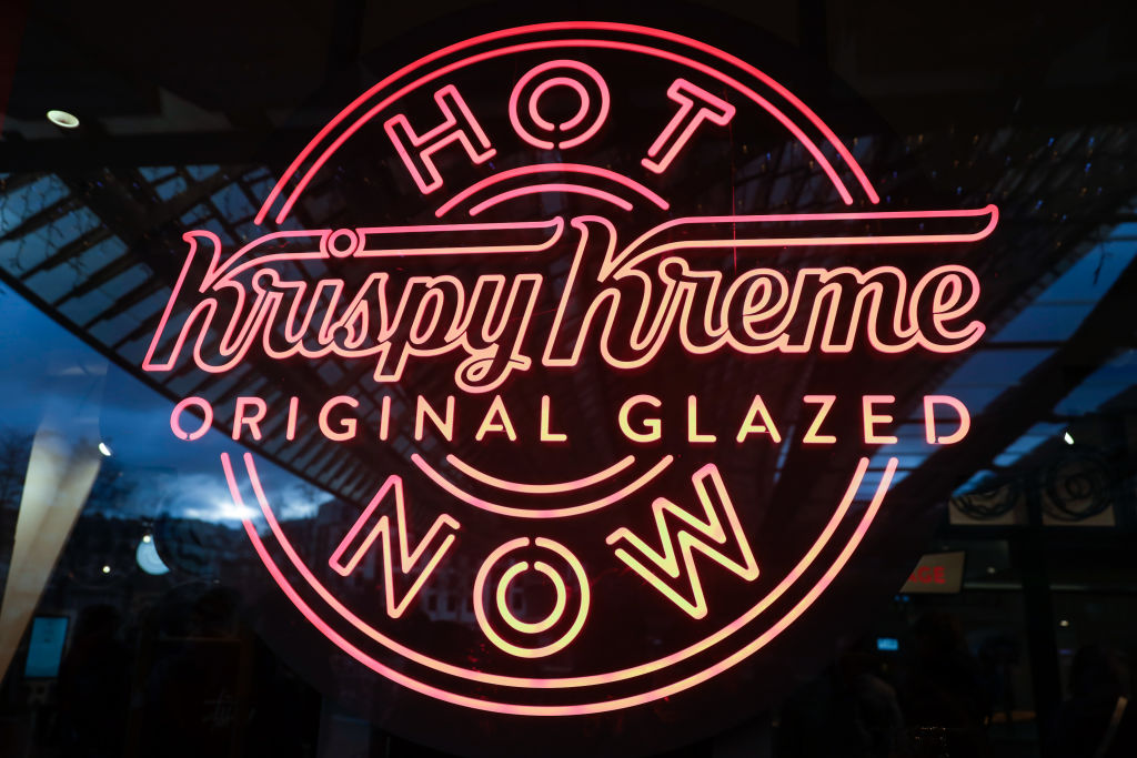 US Chain Krispy Kreme Donut's First Store In France