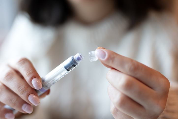 A shortage of insulin
