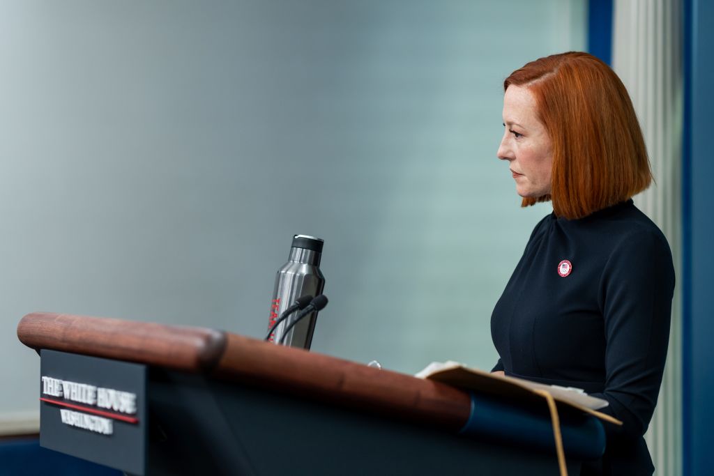 Jen Psaki says the difference between here and Ronna, is that she tells the truth