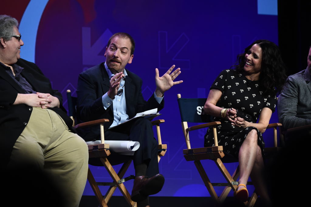 Chuck Todd reacts