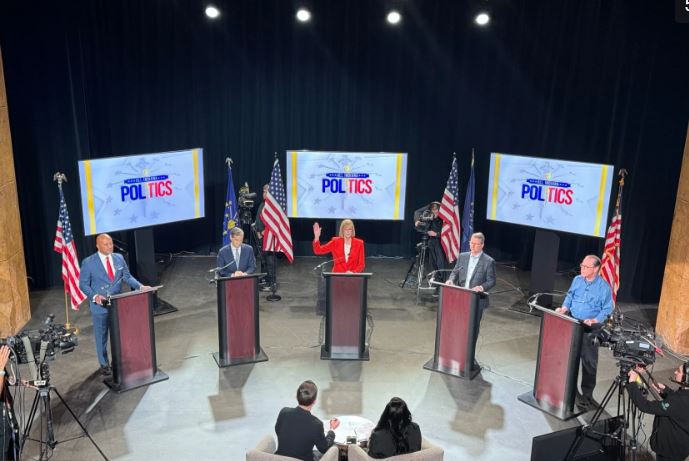 And the Republican candidates for Governor debate again