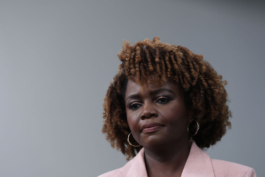 Karine Jean-Pierre says that Obama and Clinton support Biden policies