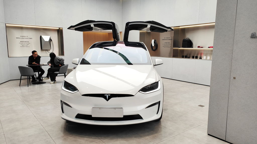 Tesla Store in Shanghai
